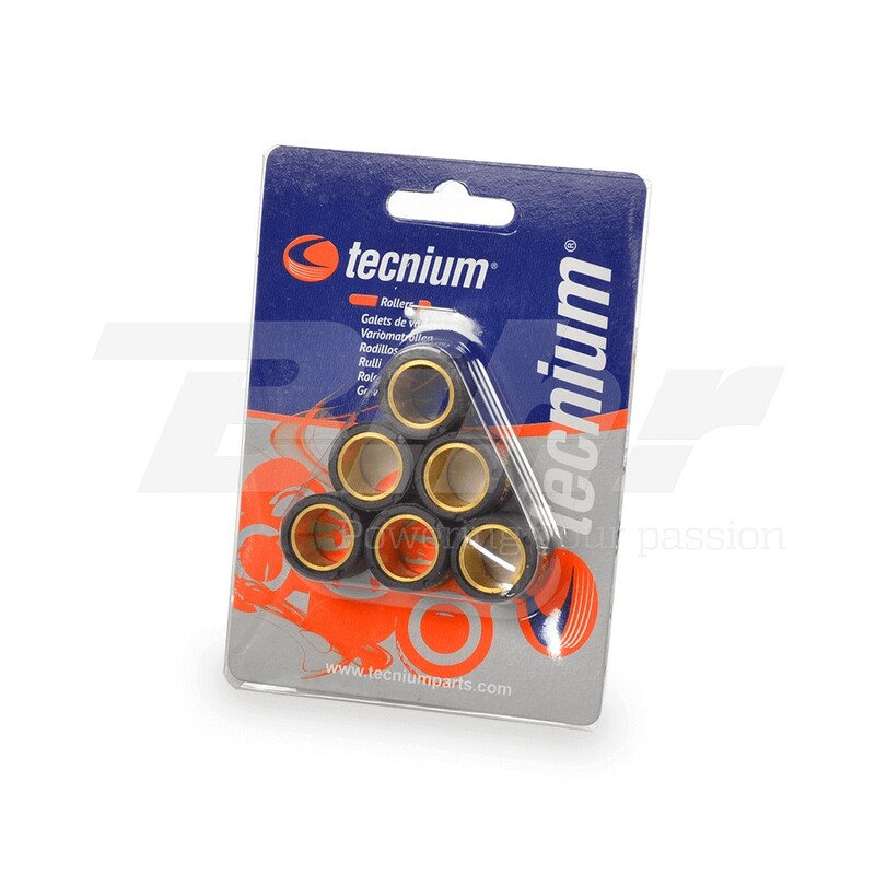 Tecnium Satz Variomatrollen 25x22,2mm 20gr - 6 teilig