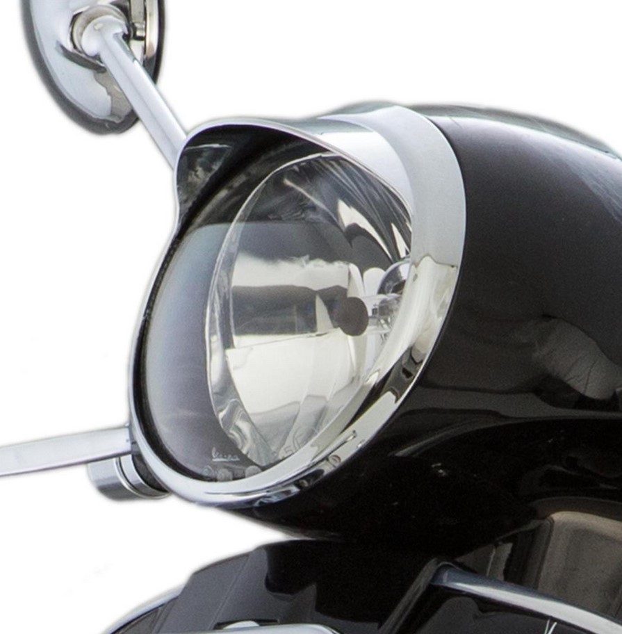 Lampenring für Vespa GTS/​GTS Super/​GT/​GT L 125-300ccm, chrom