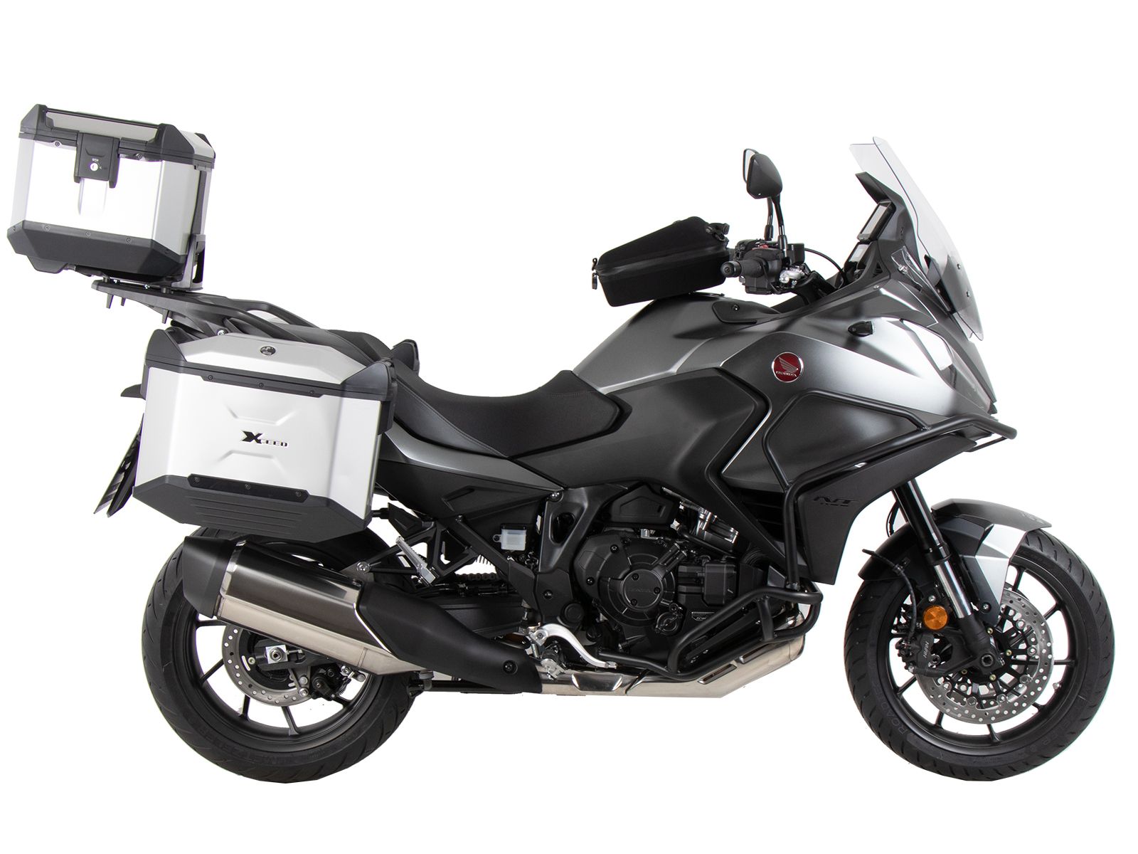 Easyrack Topcase-Träger für Originalgepäckbrücke für Honda NT 1100 (22-24) Hepco & Becker