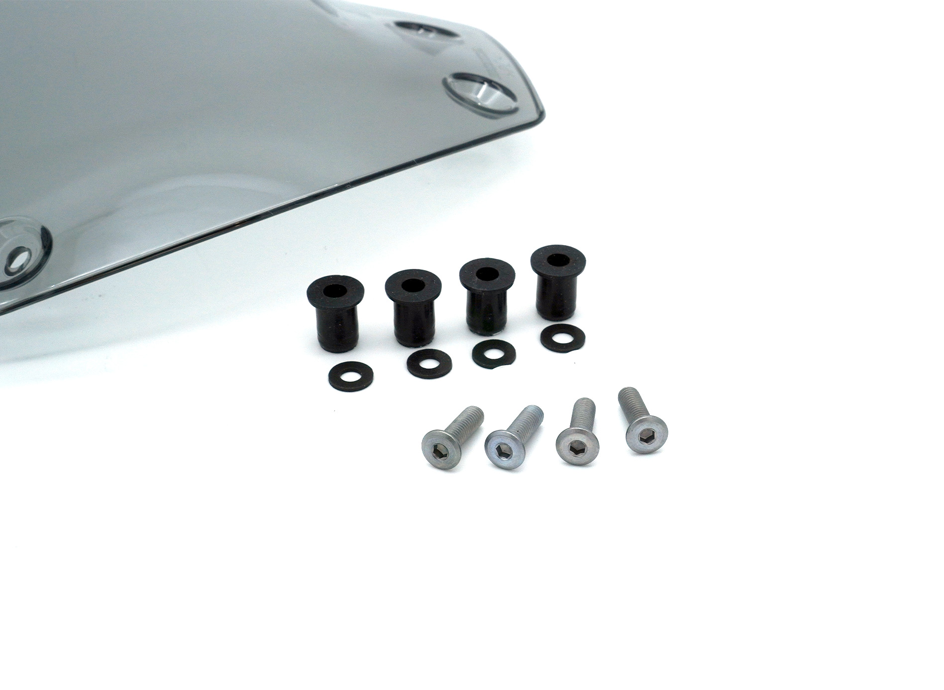 Kleine Windscheibe, getönt für Honda CB650R (Bj.19-23)