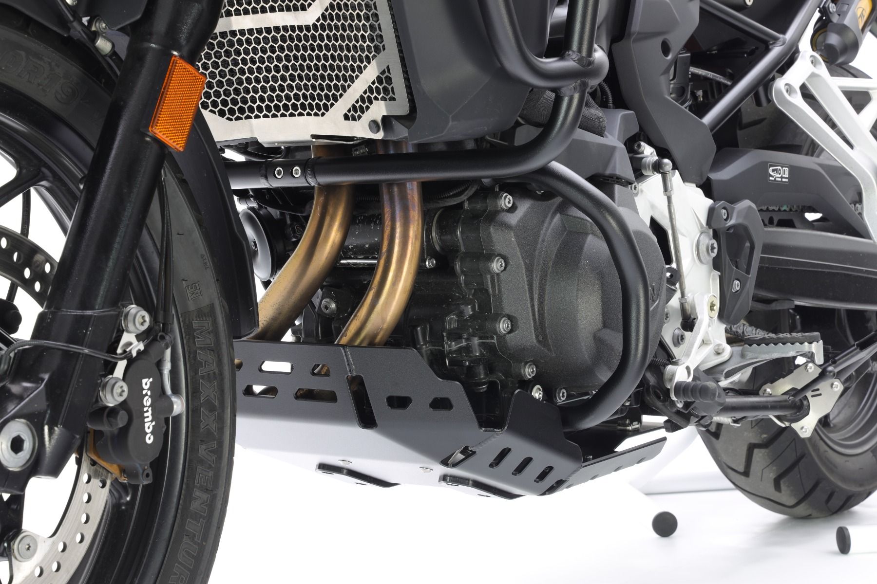 Aluminium-Motorschutz schwarz für BMW F 800 GS (24-)