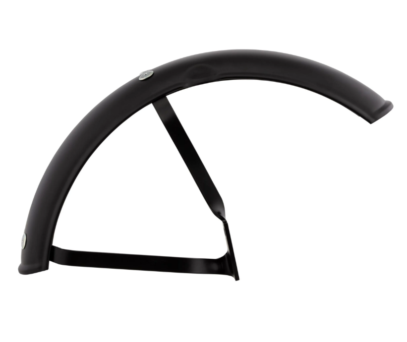 Kotflügel Garelli für Vespa PX 80-200ccm, Metall, schwarz matt