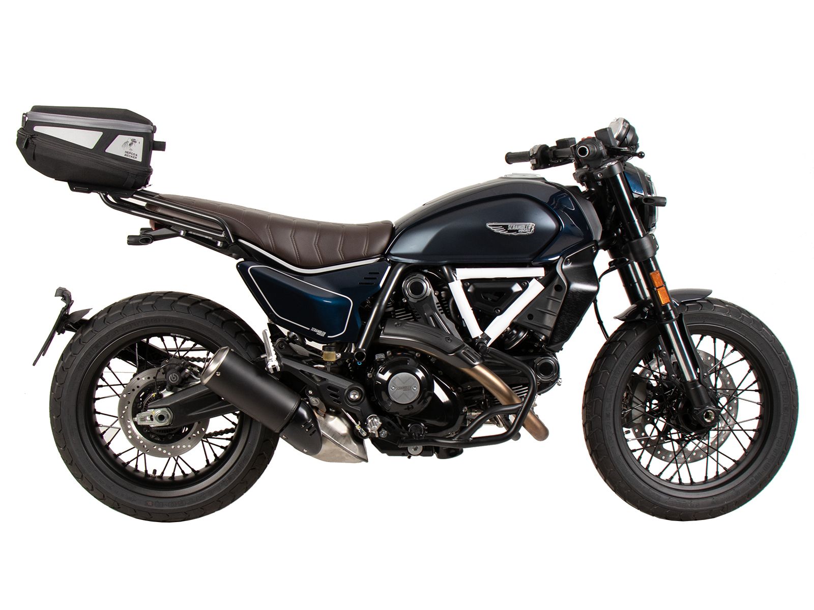 Smartrack Heckträger schwarz für Ducati Scrambler 800 Nightshift /Full Throttle (23-) Hepco & Becker