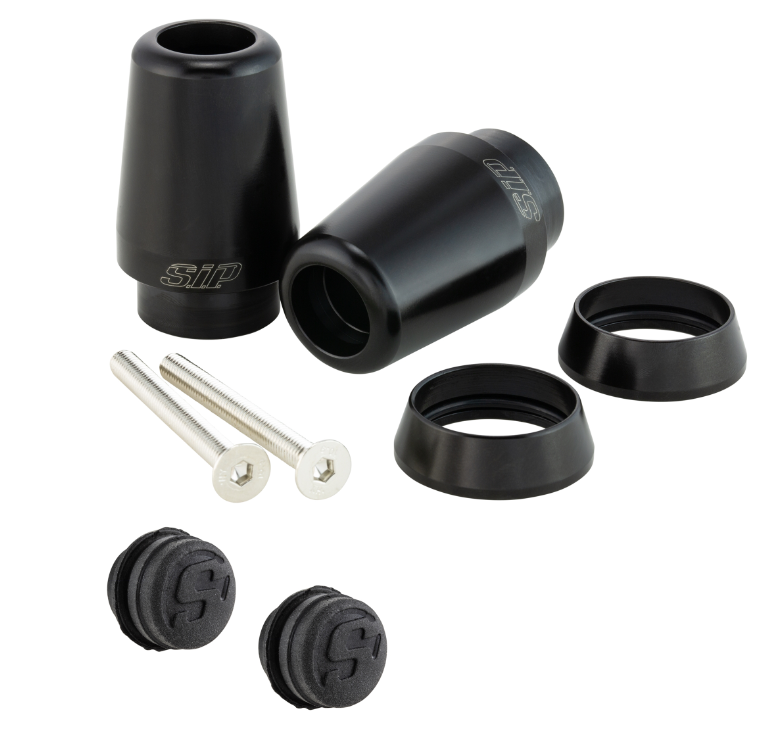 Lenkerendengewichte für Vespa GTS/​GTS Super/​GTV/​GT 60/​GT/​GT L 125-300ccm, schwarz
