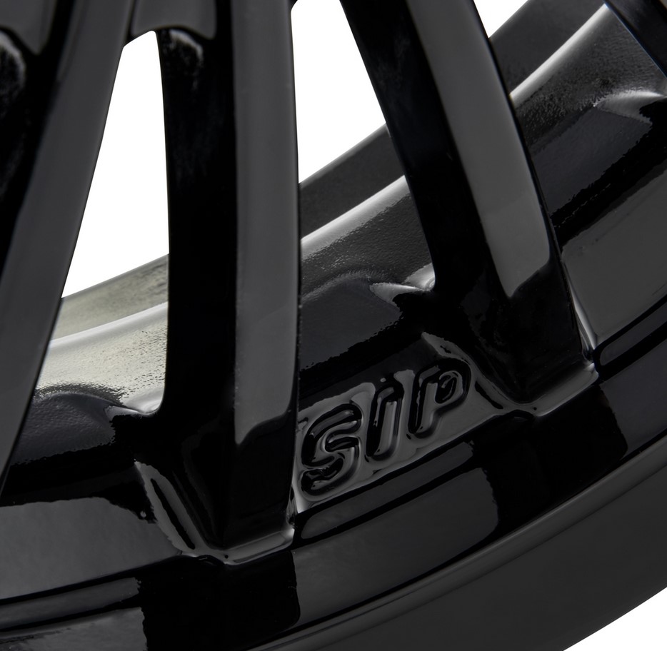 Felge vorne/hinten für Vespa GTS/​GTS Super/​GTV/​GT 60/​GT/​GT L 125-300ccm, schwarz glänzend