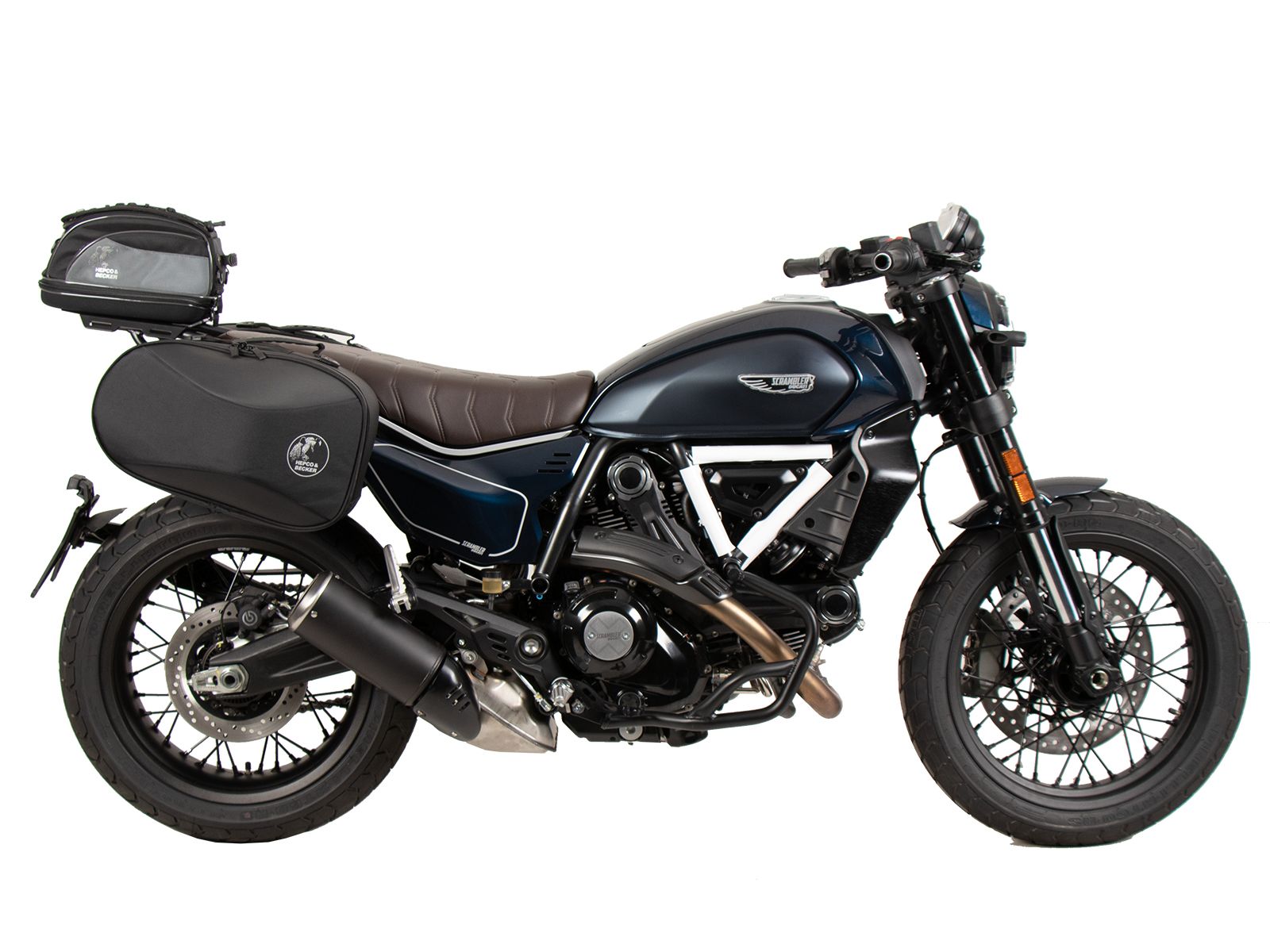 Smartrack Heckträger schwarz für Ducati Scrambler 800 Nightshift /Full Throttle (23-) Hepco & Becker