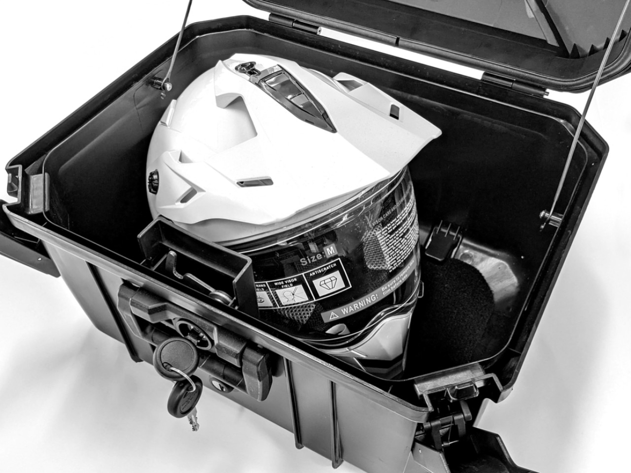 Aluminium Topcase "URBAN" für Moto Guzzi V85 TT