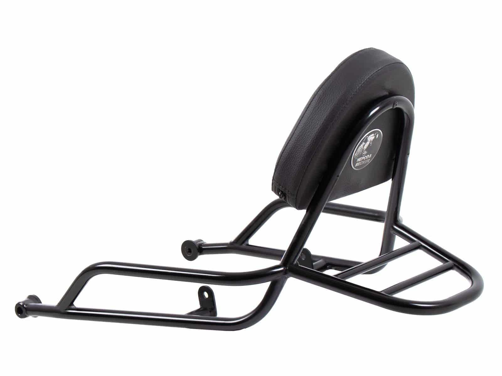 Sissybar mit Gepäckträger schwarz für Moto Guzzi V7 850 Sport (25-) Hepco & Becker