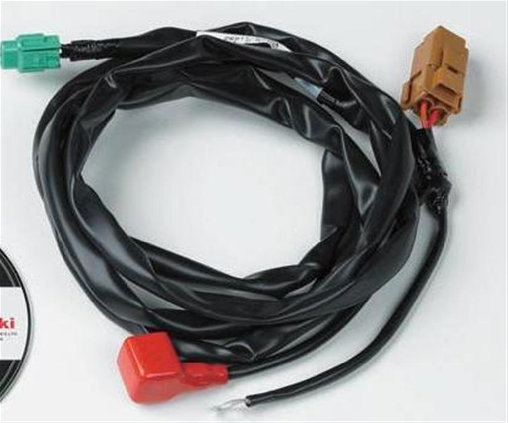 Wire, lead mode select plug. Green (Std. racetrack) KX450F 2015 Original Kawasaki