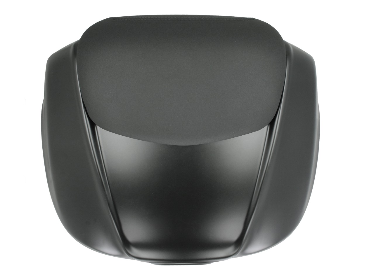 Top Case 37L für Piaggio MP3 HPE 400/530 / Medley Sport 125/200 - schwarz matt 85/C