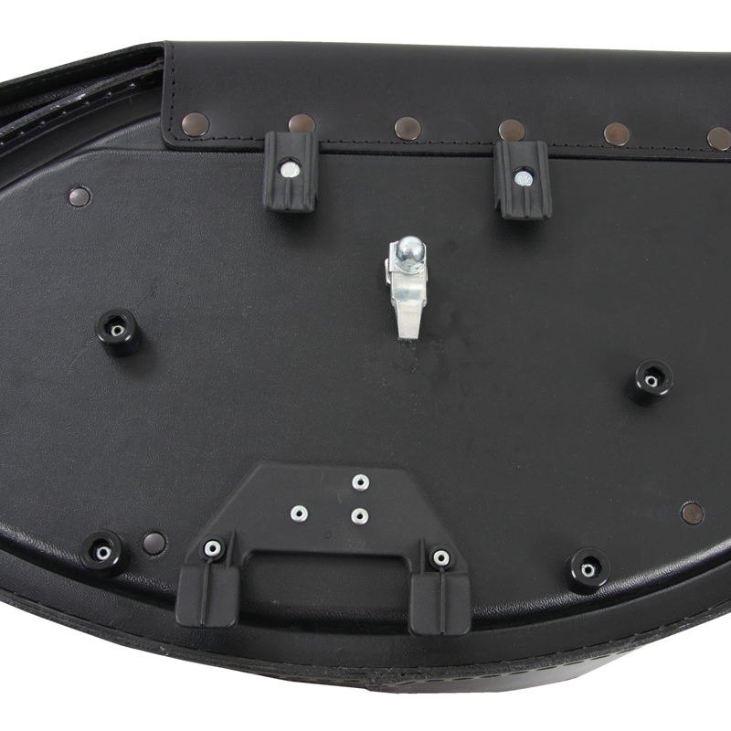 Schnellverschluss-Kit für Ledertaschen zur Montage an Rohrpacktaschenhaltern (1 Seite)