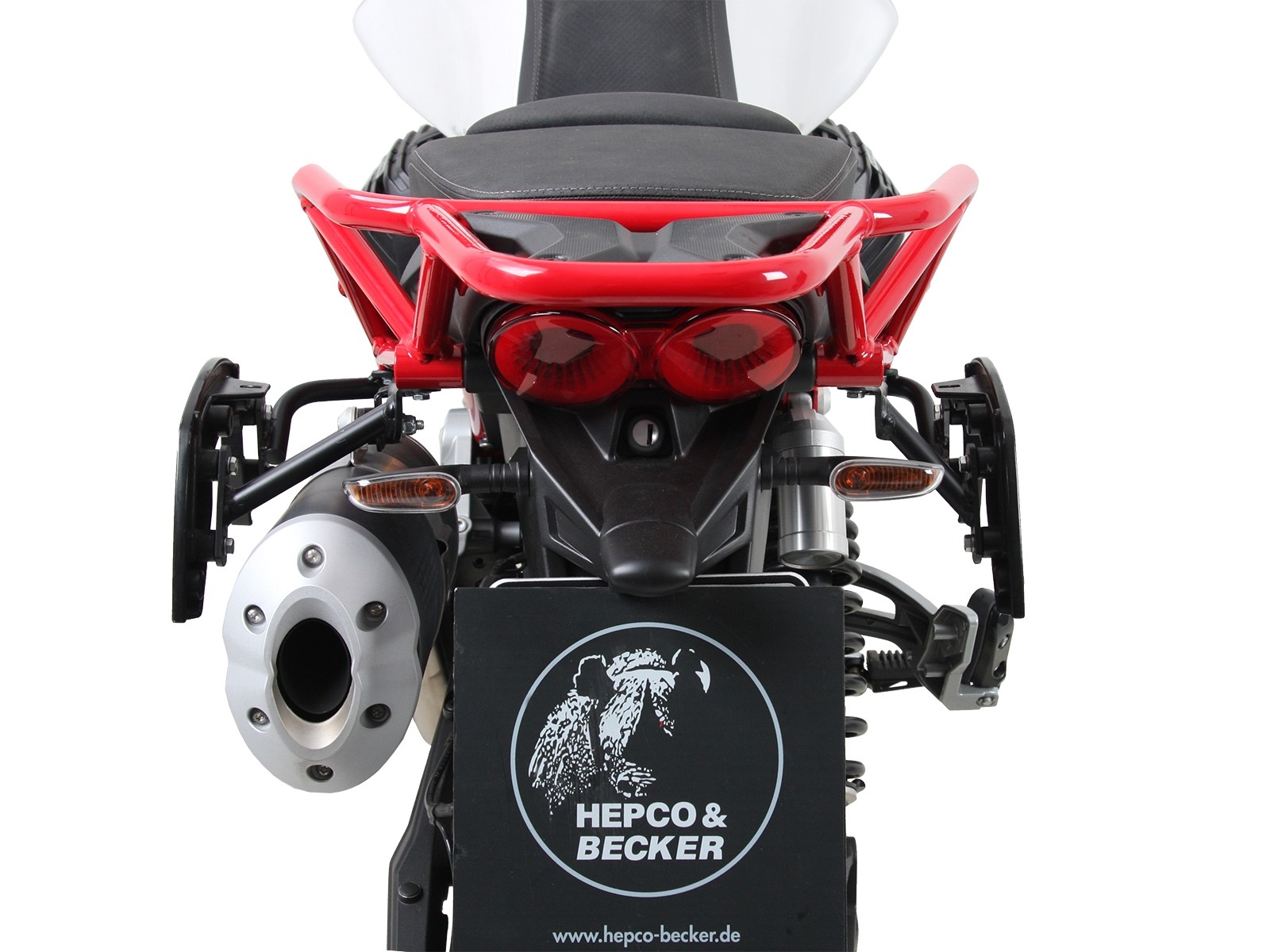 C-Bow Seitenträger schwarz für V85 TT (Bj.19-) Hepco & Becker