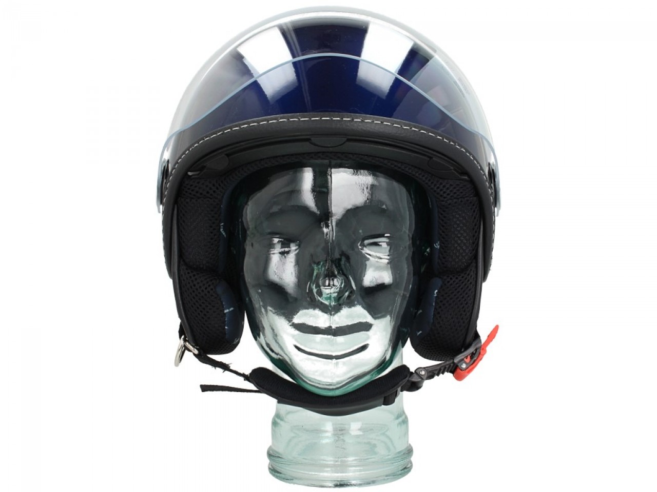 Vespa Jethelm Visor 3.0 blau energia