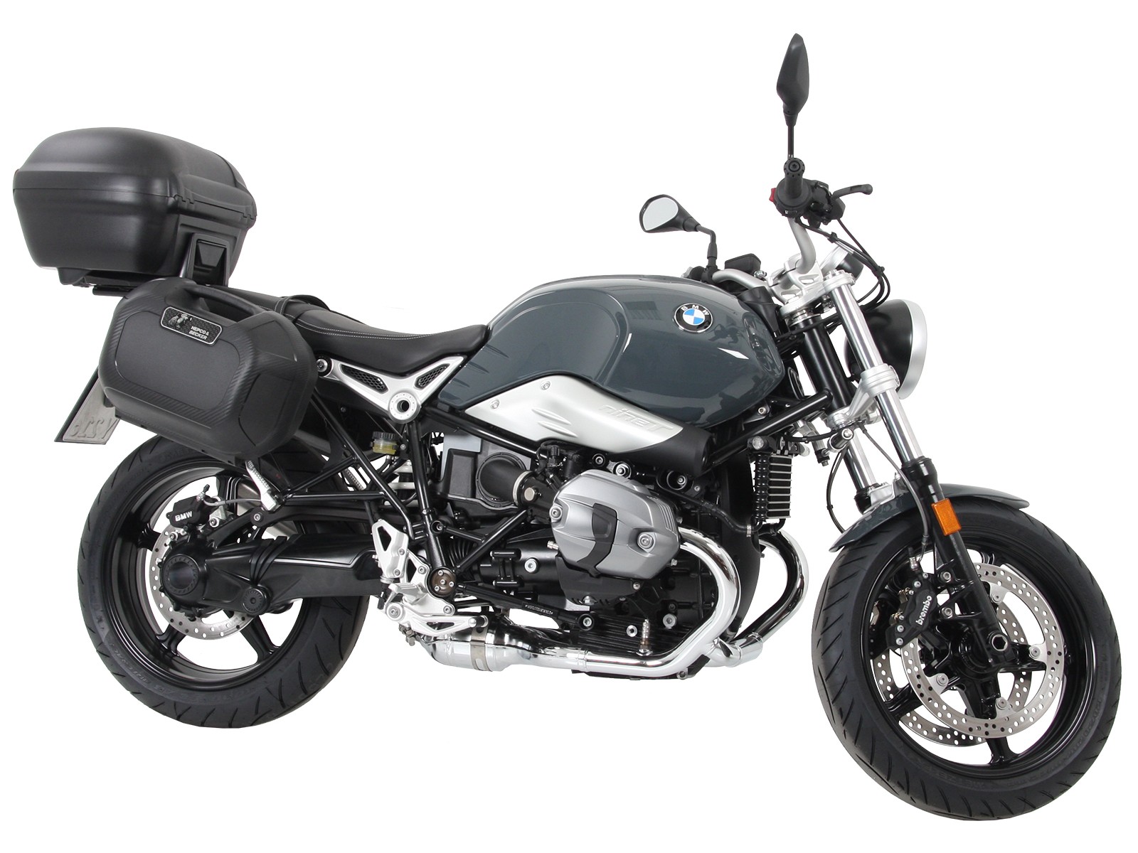 Easyrack Topcase-Träger schwarz für BMW R nineT Pure (17-23) Hepco & Becker