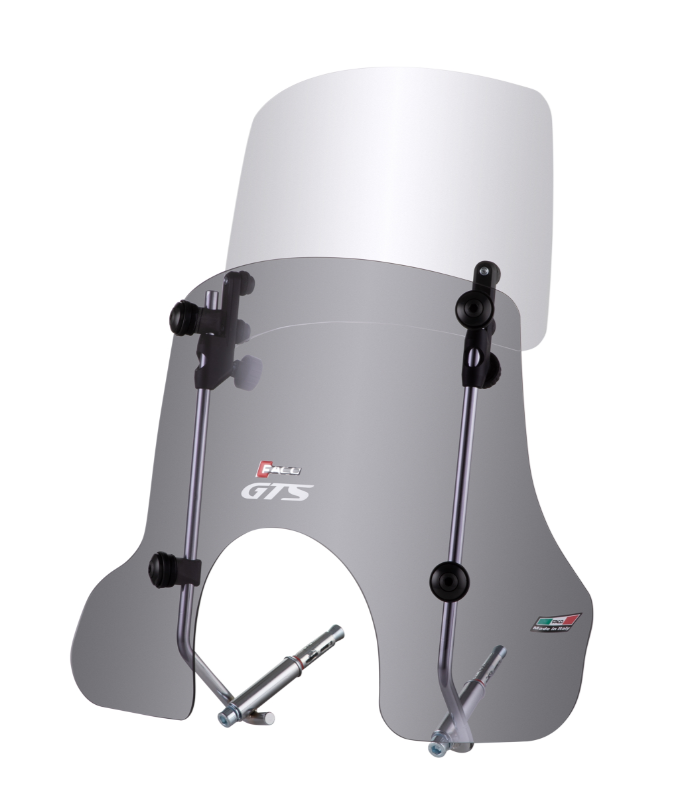 Windschild FACO "Twin-Screen"für Vespa GTS /​GTS Super 125/​300ccm (`23-), getönt
