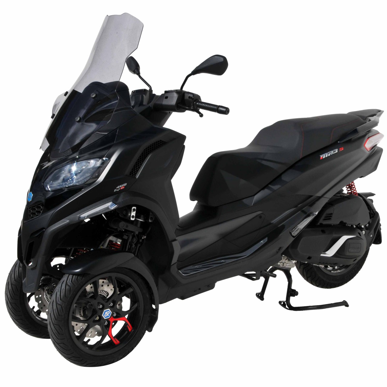 Windschild ERMAX mit Handschutz für Piaggio MP3 400 HPE (-22), getönt