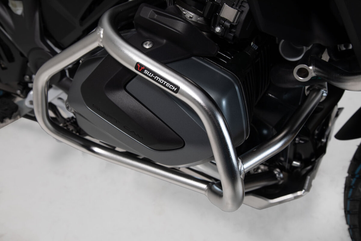 SW-Motech Sturzbügel für silber für BMW R 1250 GS /Rallye (18-), R 1250 R /RS (18-)