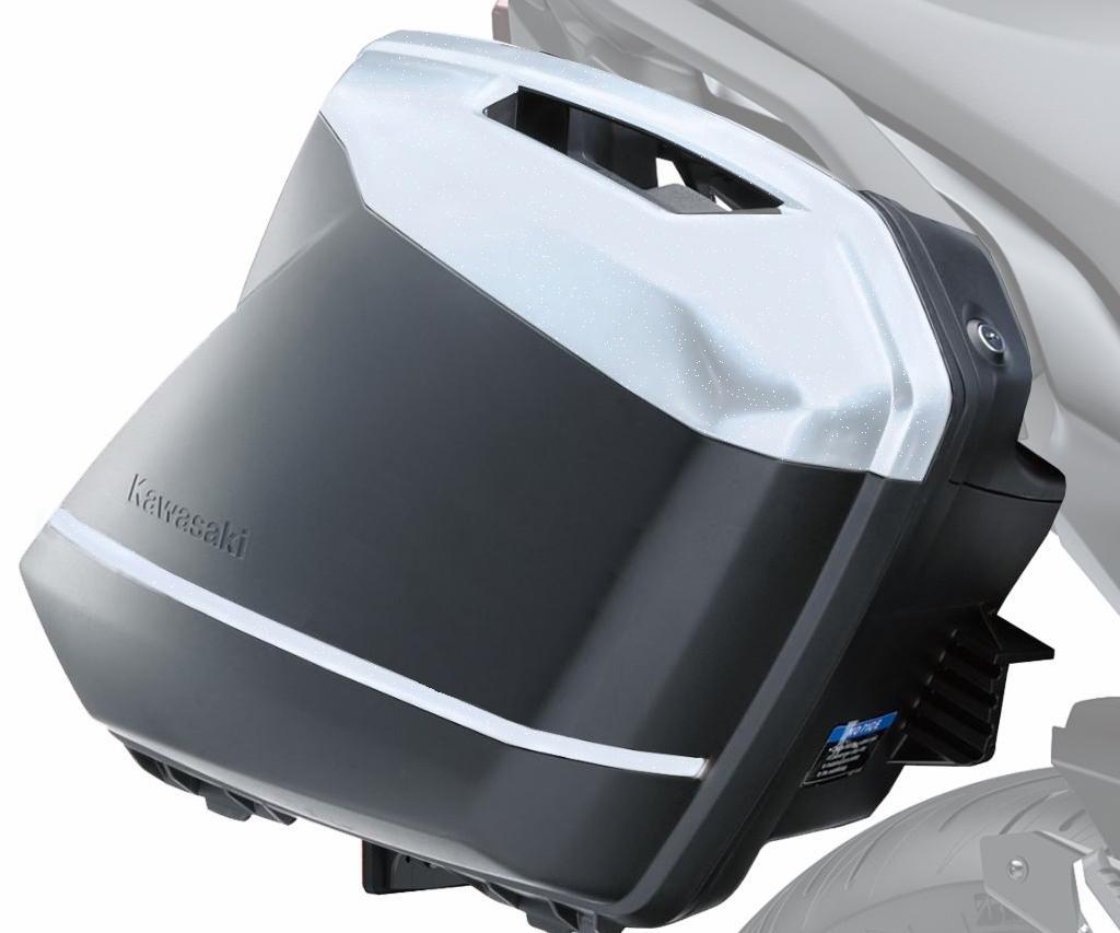 Dekorstreifen Set für Seitenkoffer 28L Original Kawasaki