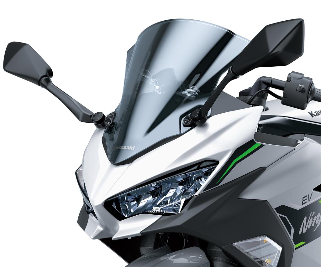 Hohes Windschild getönt für Kawasaki Ninja e-1 (24-) Original