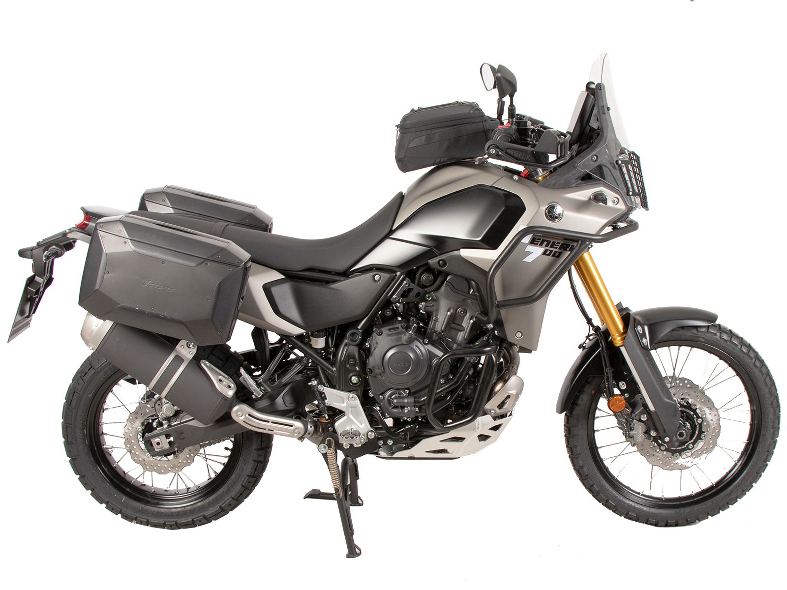 C-Bow Seitenträger schwarz für Yamaha Ténéré 700 Rally (25-) Hepco & Becker