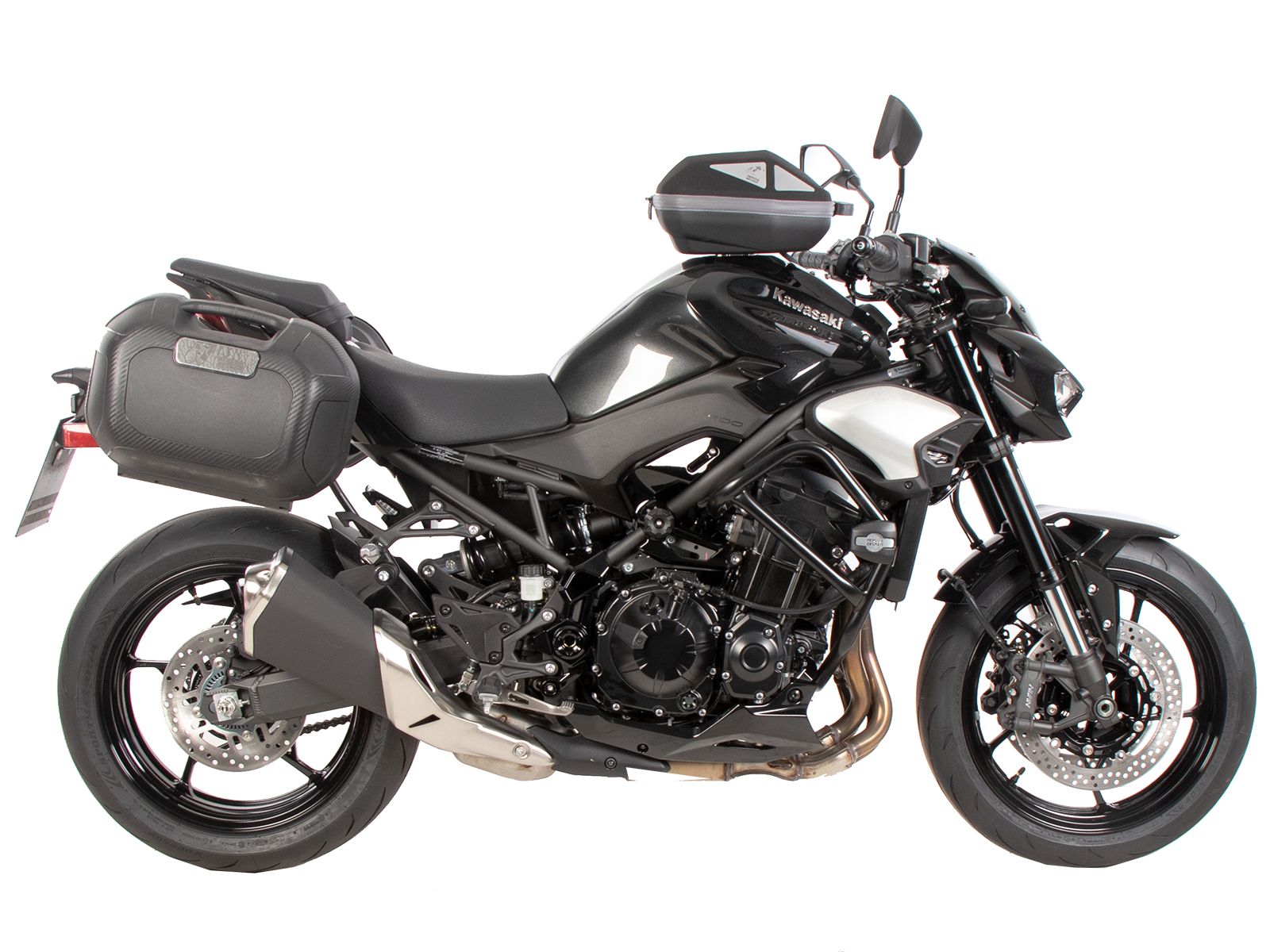 C-Bow Seitenträger schwarz für Kawasaki Z 900 /SE (25-) Hepco & Becker