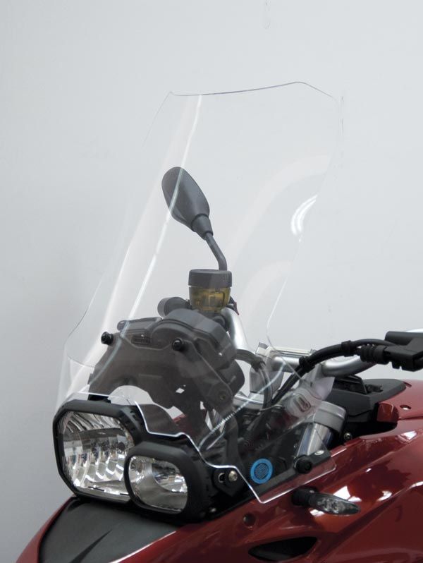 Hohe Windschutzscheibe ADV Typ für BMW F 700 GS (12-18), klar