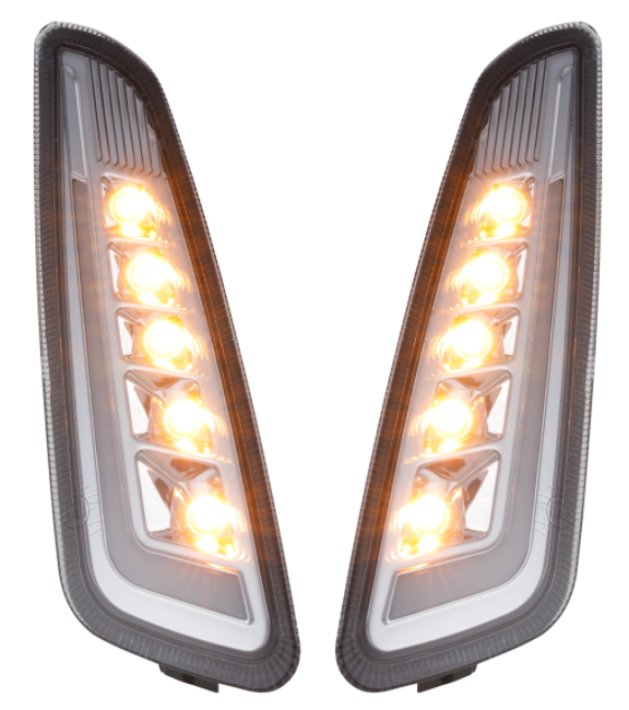 Blinker Kit vorne & hinten für Vespa Primavera/​Sprint 125-150ccm 2T/​4T AC, getönt