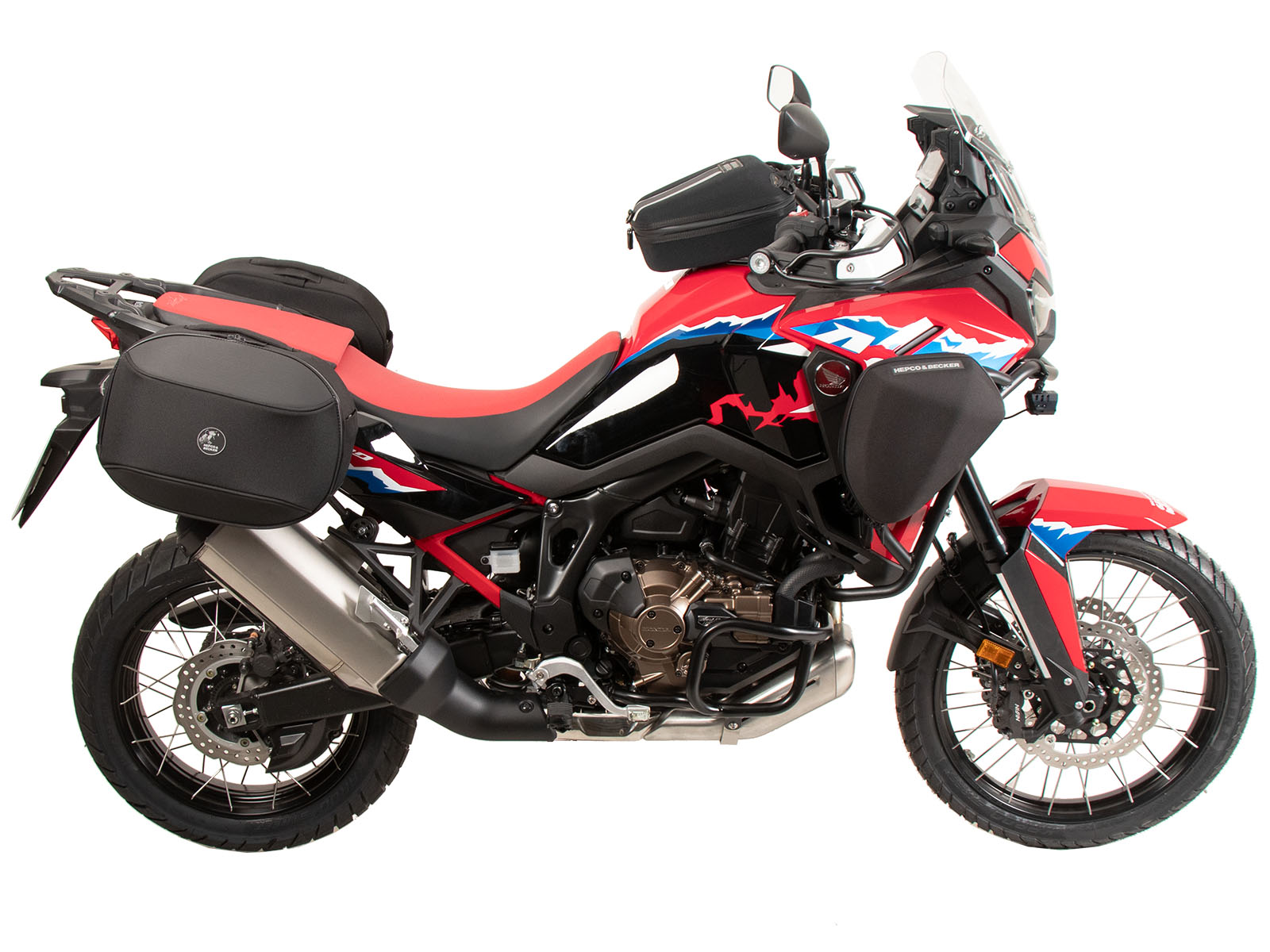 C-Bow Seitenträger schwarz für Honda CRF 1100 L Africa Twin (24-) Hepco & Becker