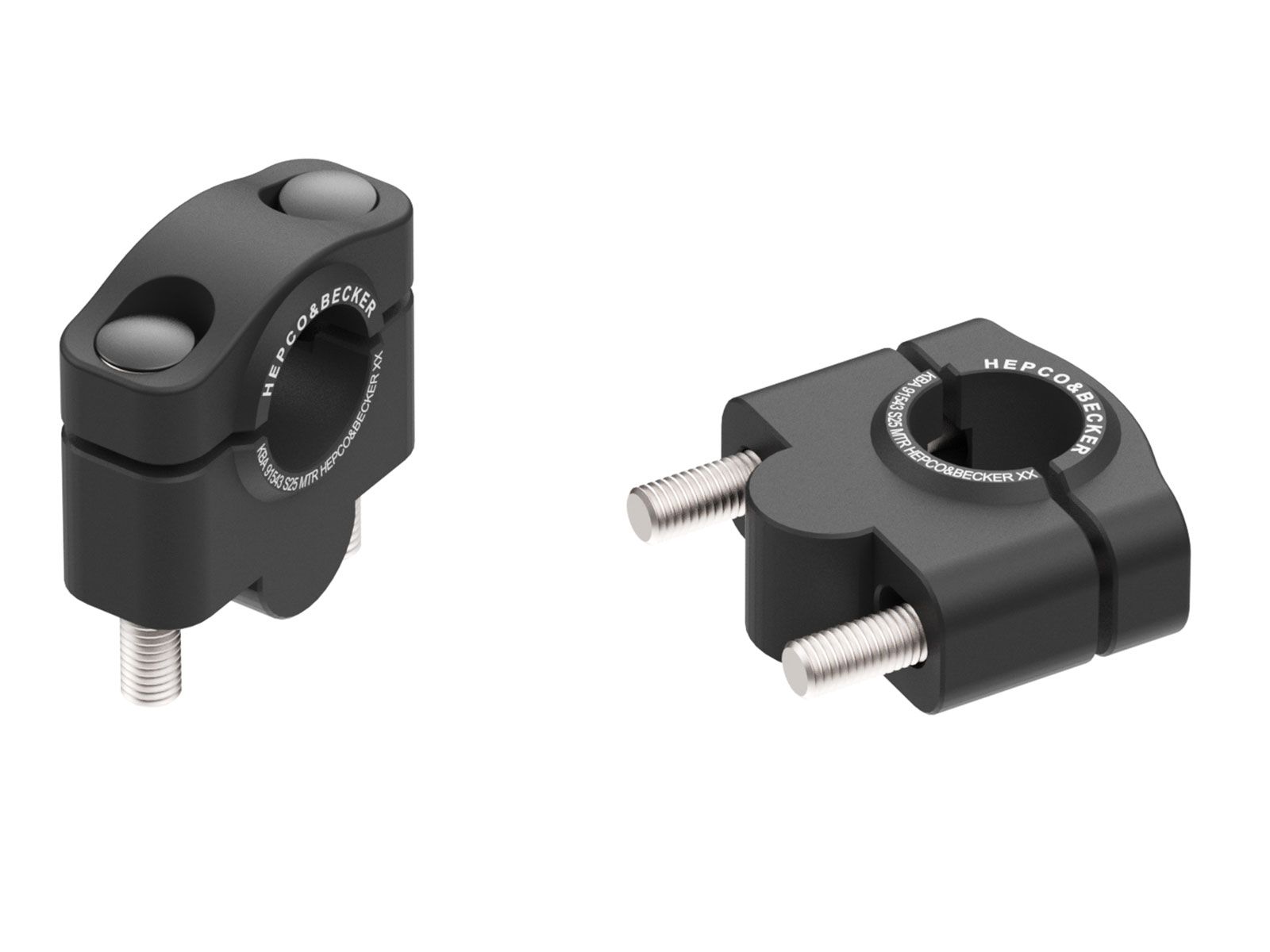 Lenkererhöhung H=20 mm für Aprilia RSV Mille/Tuono (06-08) Hepco & Becker