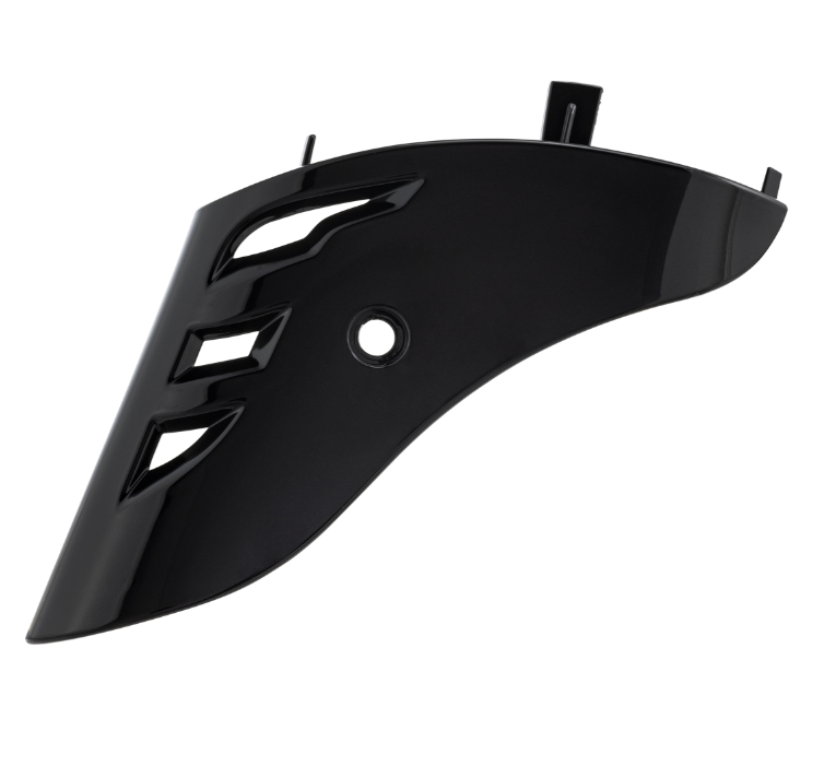 Gabelverkleidung für Vespa Primavera/​Sprint/Elettrica 50-150ccm, schwarz glänzend
