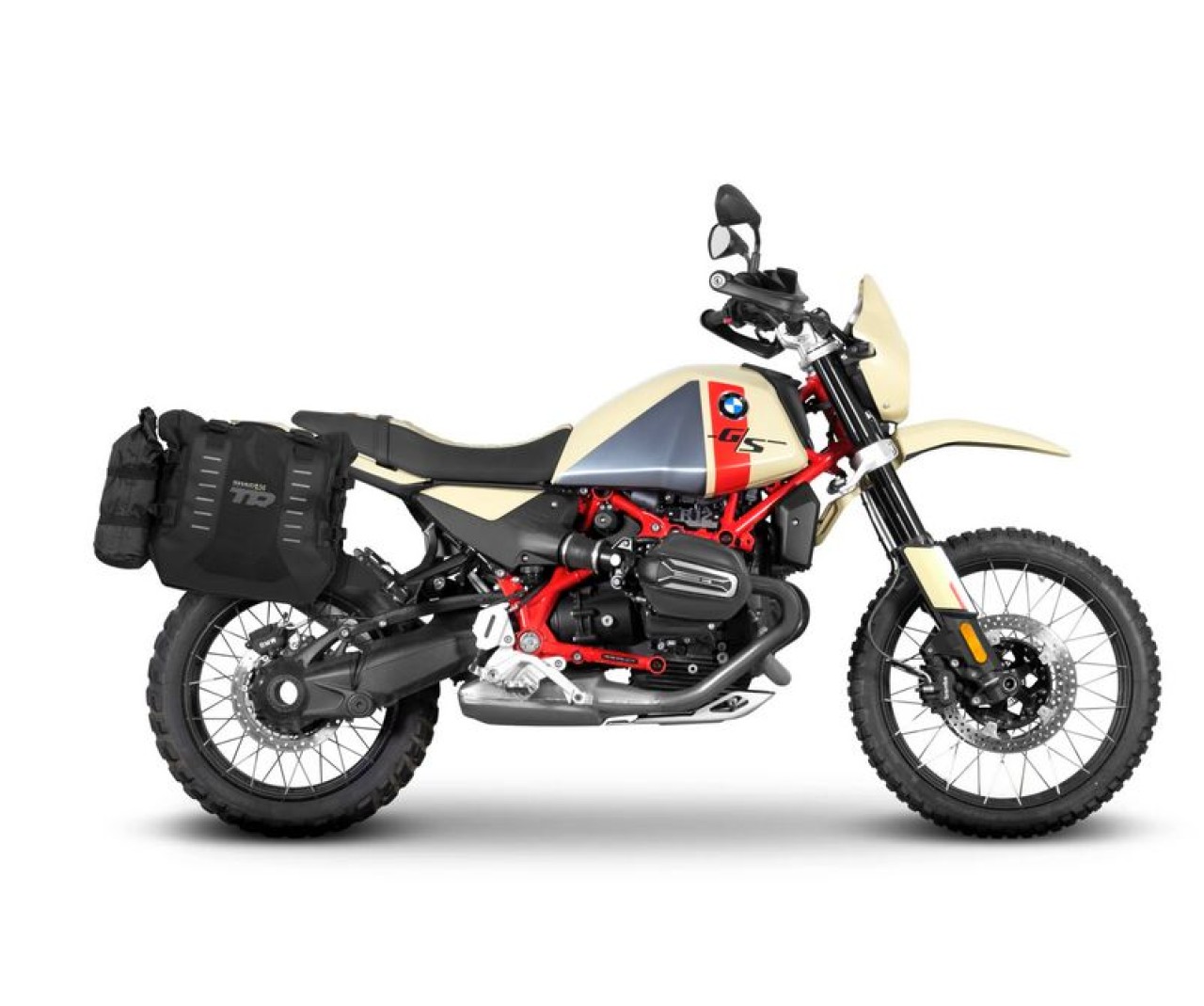 Shad Seitenkofferträger 4P System schwarz lackiert für BMW R 12 G/S (25-)