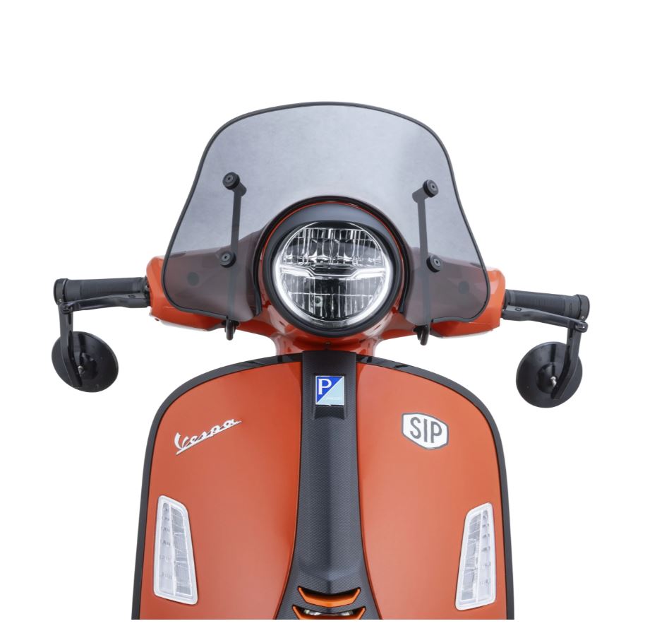 Flyscreen ERMAX Piccolo H 160 mm für Vespa GTS/​GTS Super (`23-), getönt