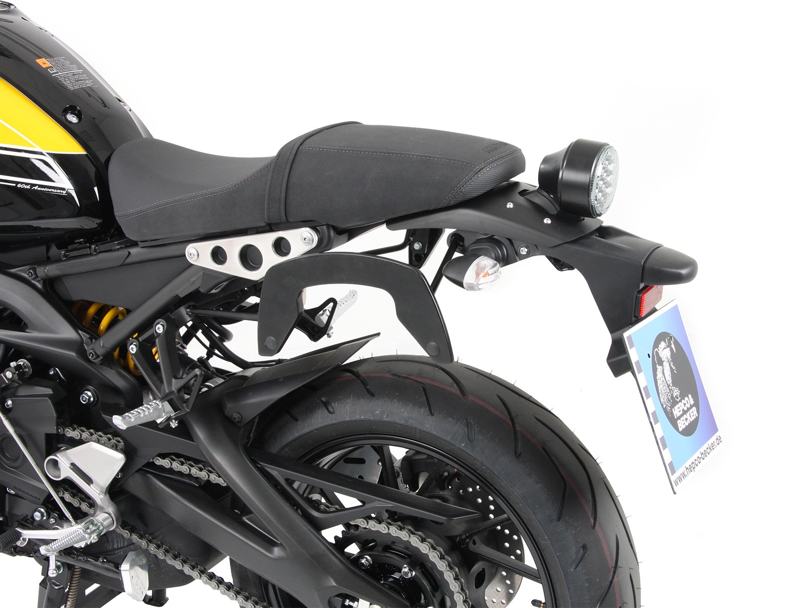 C-Bow Seitenträger schwarz für Yamaha XSR 900 (Bj.16-) Hepco & Becker