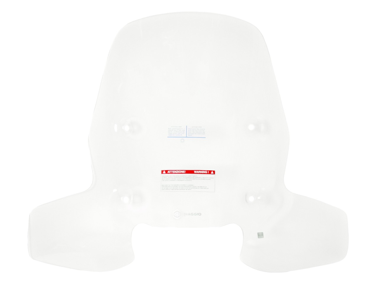 Windschutzscheibe Urban klar mit Halterung für Beverly HPE