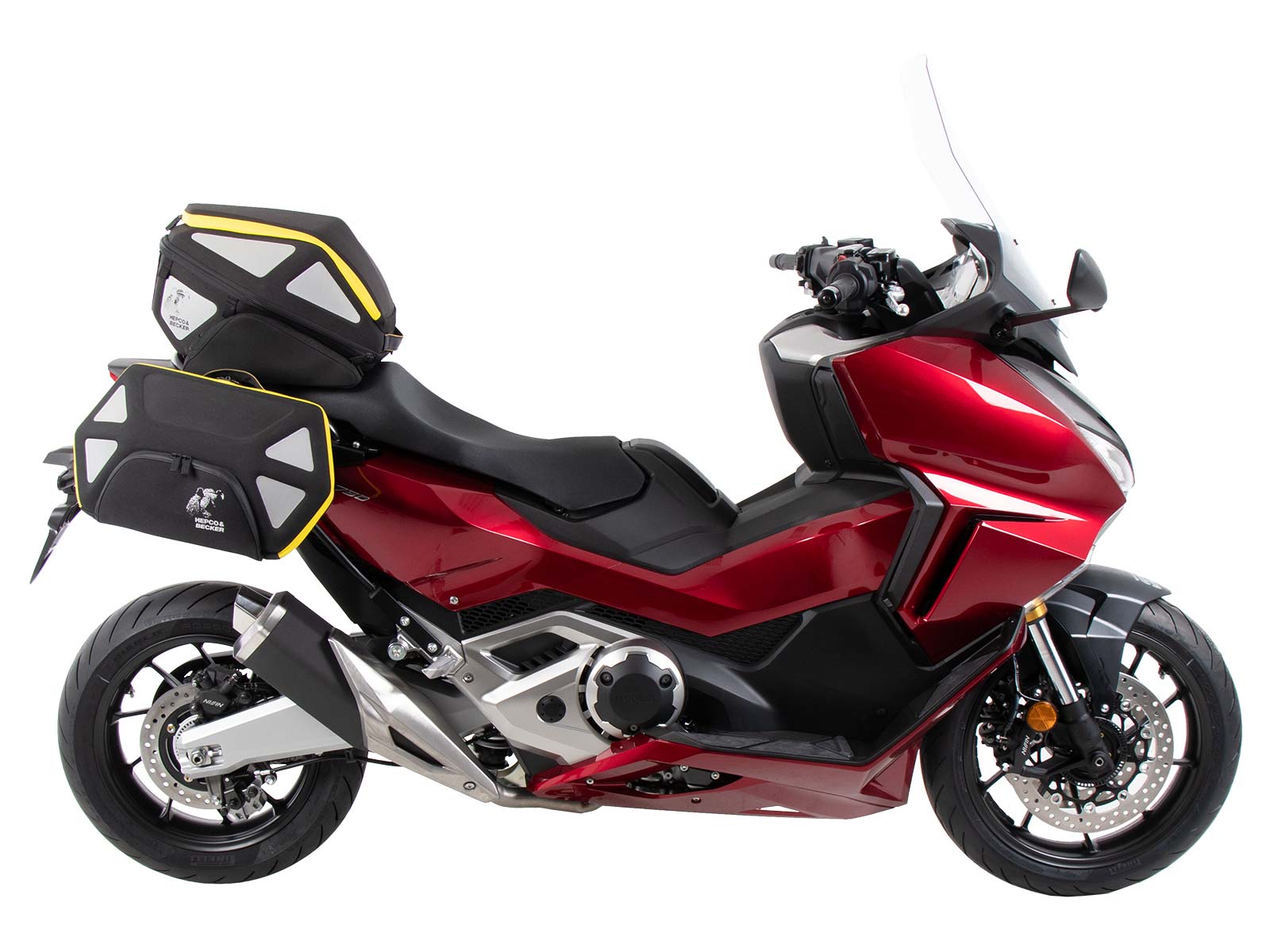 C-Bow Seitenträger schwarz für Honda NSS 750 Forza (21-) Hepco & Becker