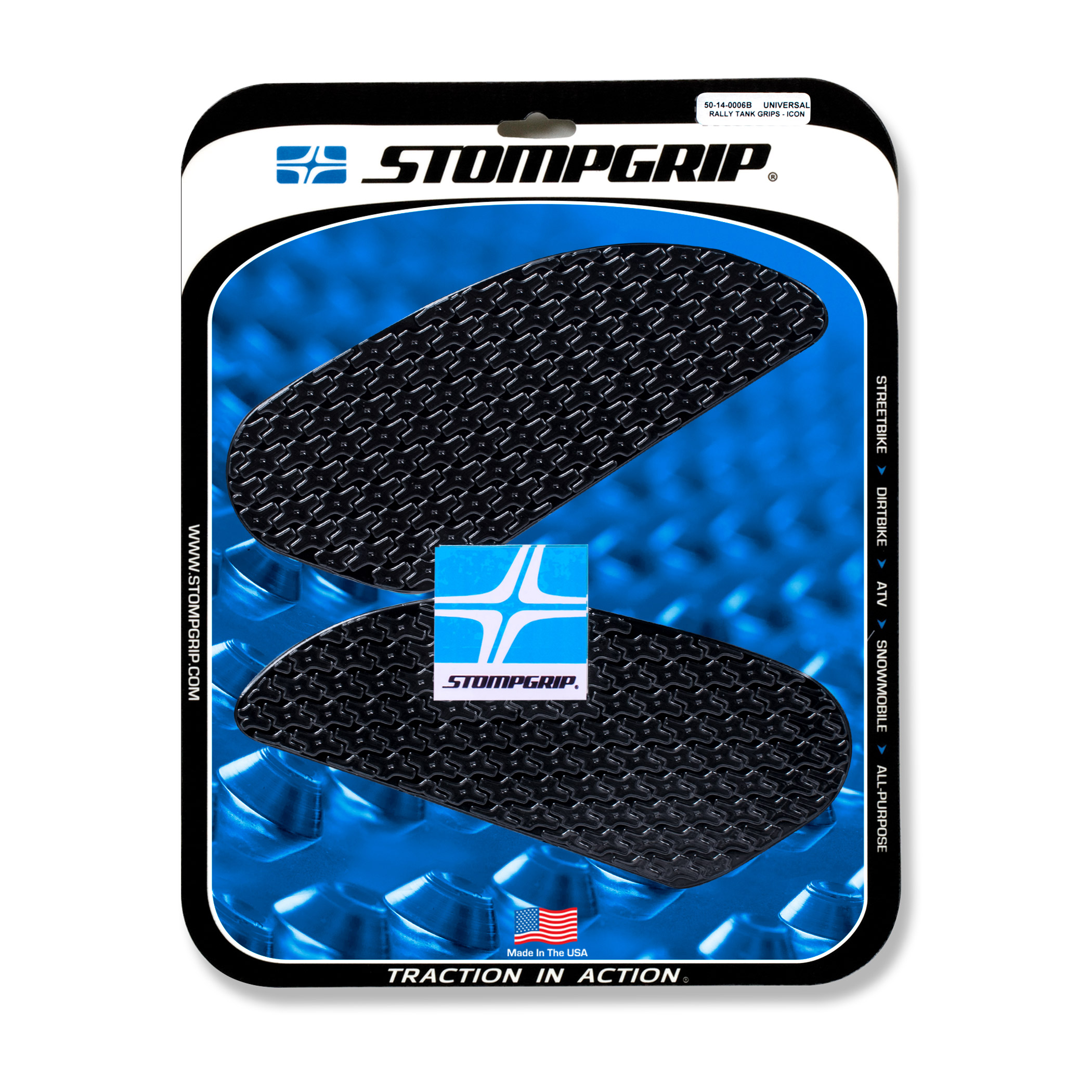 Stompgrip Traction Pads Rally Pad schwarz