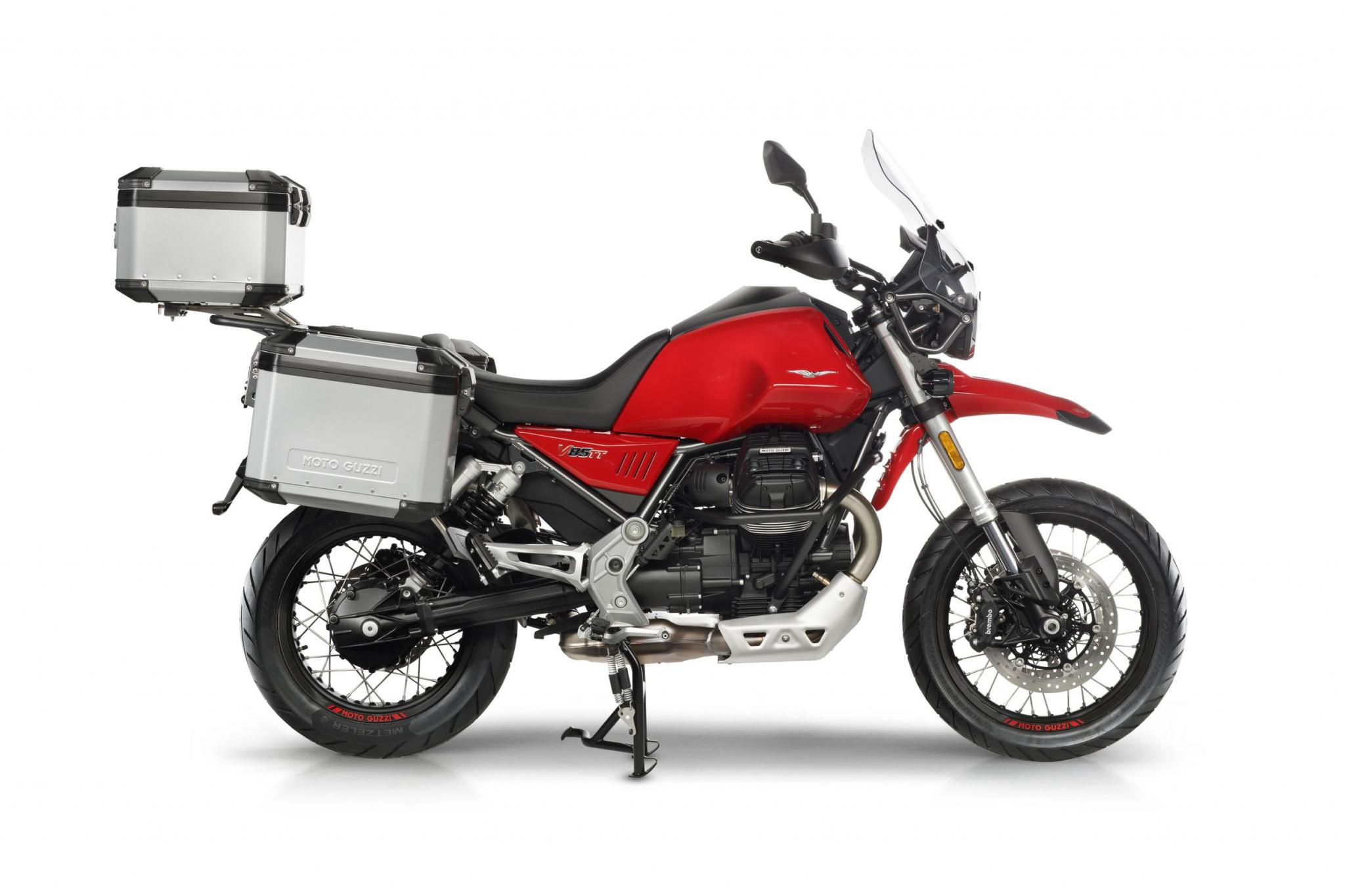 Original Aluminium Topcase Moto Guzzi V85 TT