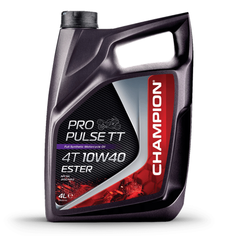CHAMPION®  Pro Pulse TT 4T 10W-40 Ester Motoröl - 4 Liter BMW F 650 GS (800 cc) (2008-2011)