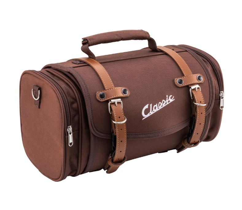 Tasche "Classic" klein für Vespa, Nylon, tobacco braun