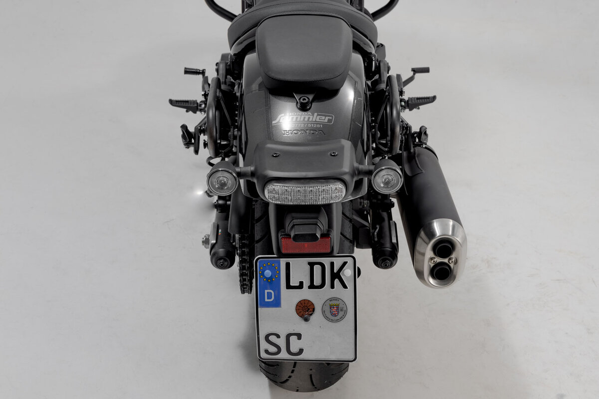 Legend Gear Seitentaschen-System LC Black Edition für Honda CMX 1100 Rebel /SE (21-)