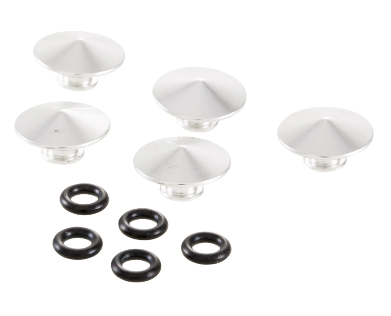 Abdeckkappe Radbolzen vorne oder hinten, silber