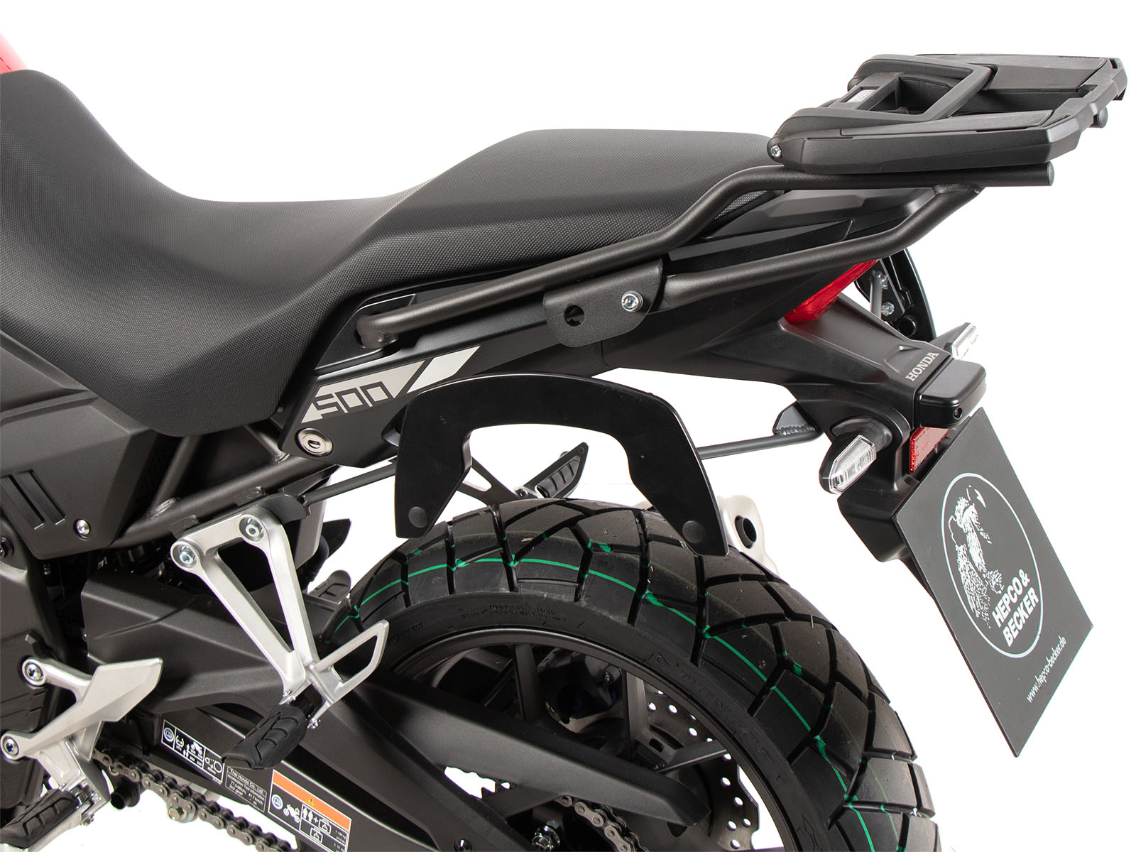 Easyrack Topcase-Träger anthrazit für Honda NX 500 (24-) Hepco & Becker