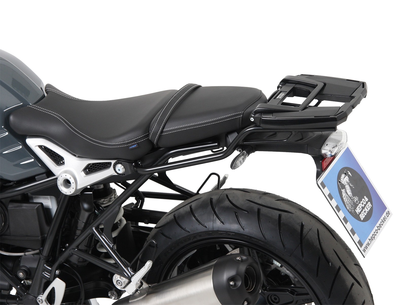 Easyrack Topcase-Träger schwarz für BMW R nineT Pure (17-23) Hepco & Becker