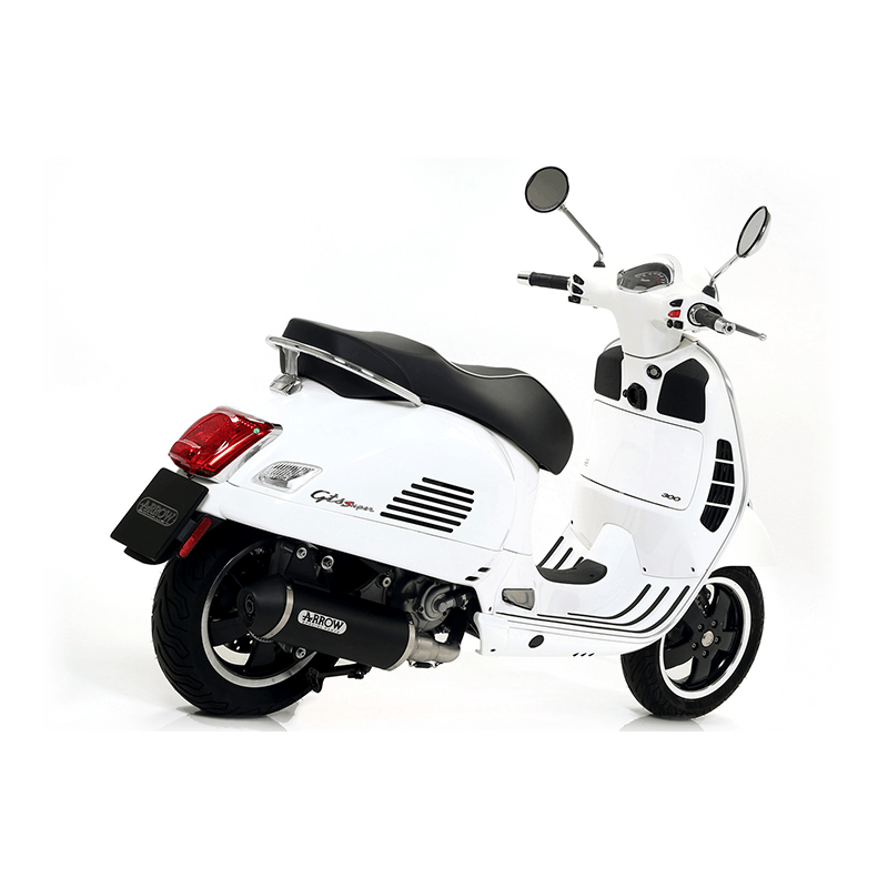 ARROW Auspuff DARK URBAN für Vespa GTS300 (17-)