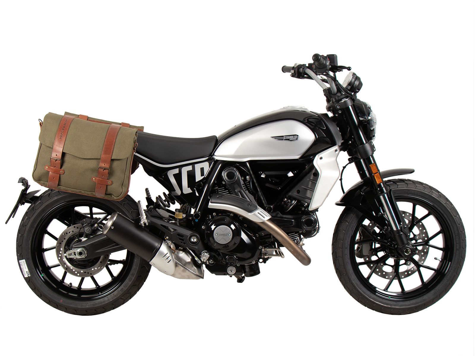 C-Bow Seitenträger schwarz für Ducati Scrambler 800 Icon (23-) Hepco & Becker