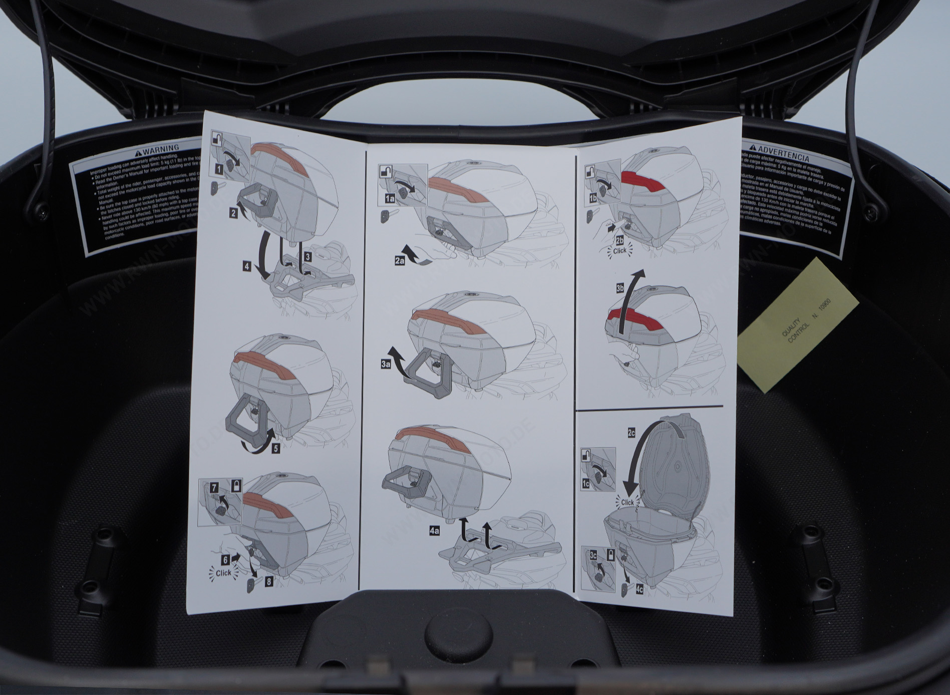 Topcase 34 l Original Yamaha