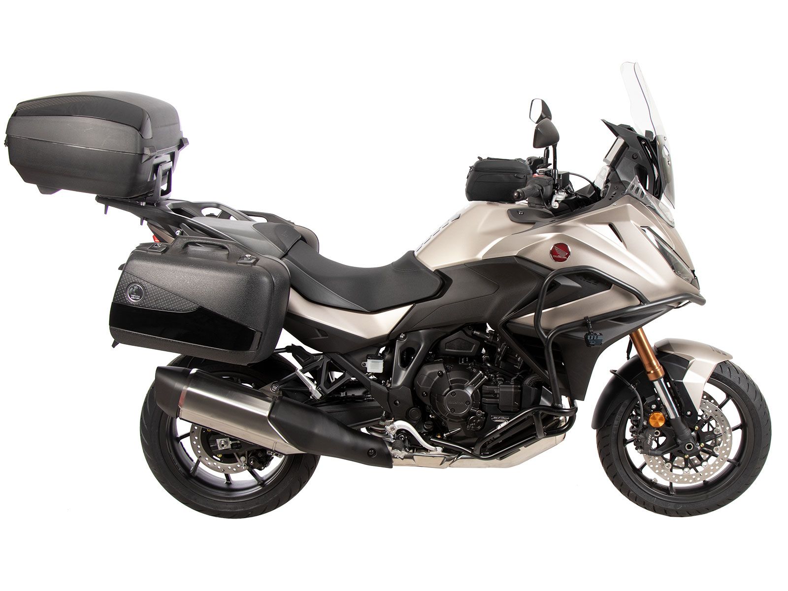 Alurack Topcaseträger für Original-Gepäckbrücke Honda NT 1100 /DCT /ES (25-) Hepco & Becker