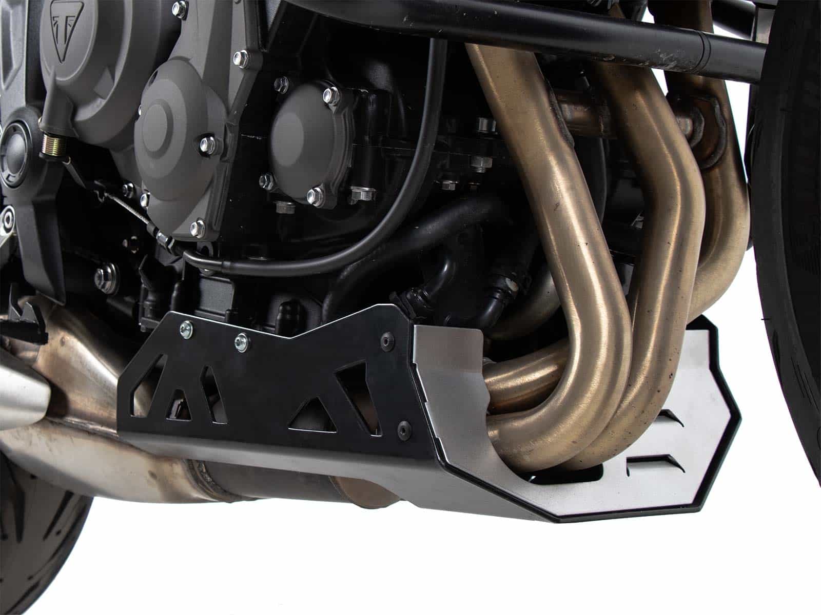 Bugspoiler silber/schwarz für Triumph Trident 660 (21-) Hepco & Becker