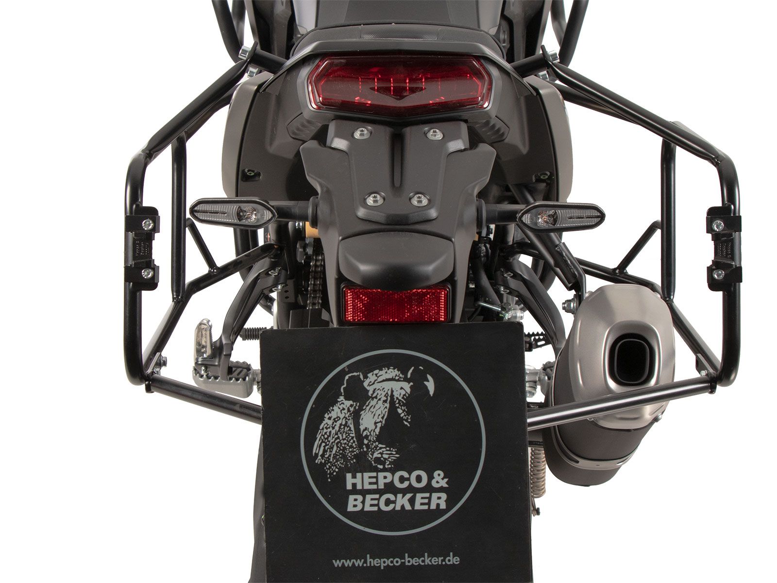 Seitenkofferträger festverschraubt schwarz für Yamaha Ténéré 700 (25-) Hepco & Becker