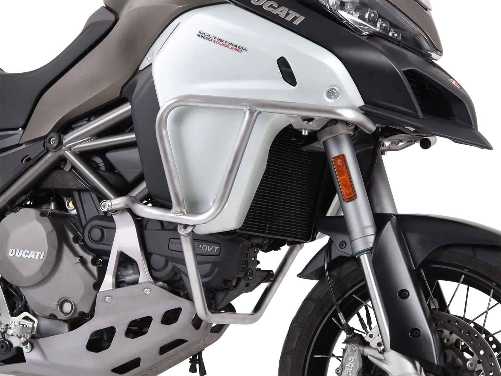 Tankschutzbügel Edelstahl für Ducati Multistrada 1200 Enduro (16-18) Hepco & Becker